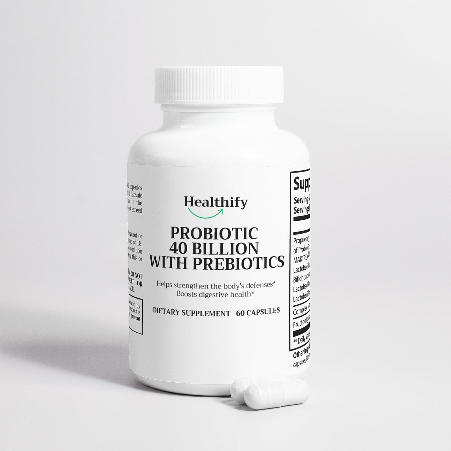 Probiotic 40 Billion with Prebiotics