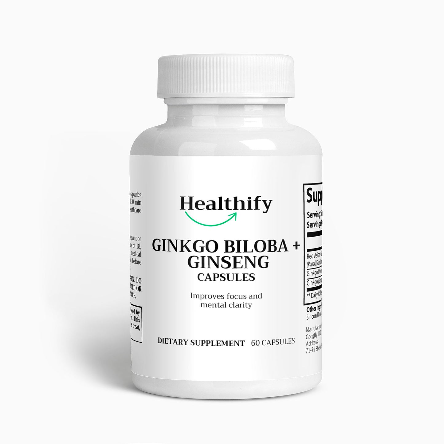 Ginkgo Biloba + Ginseng