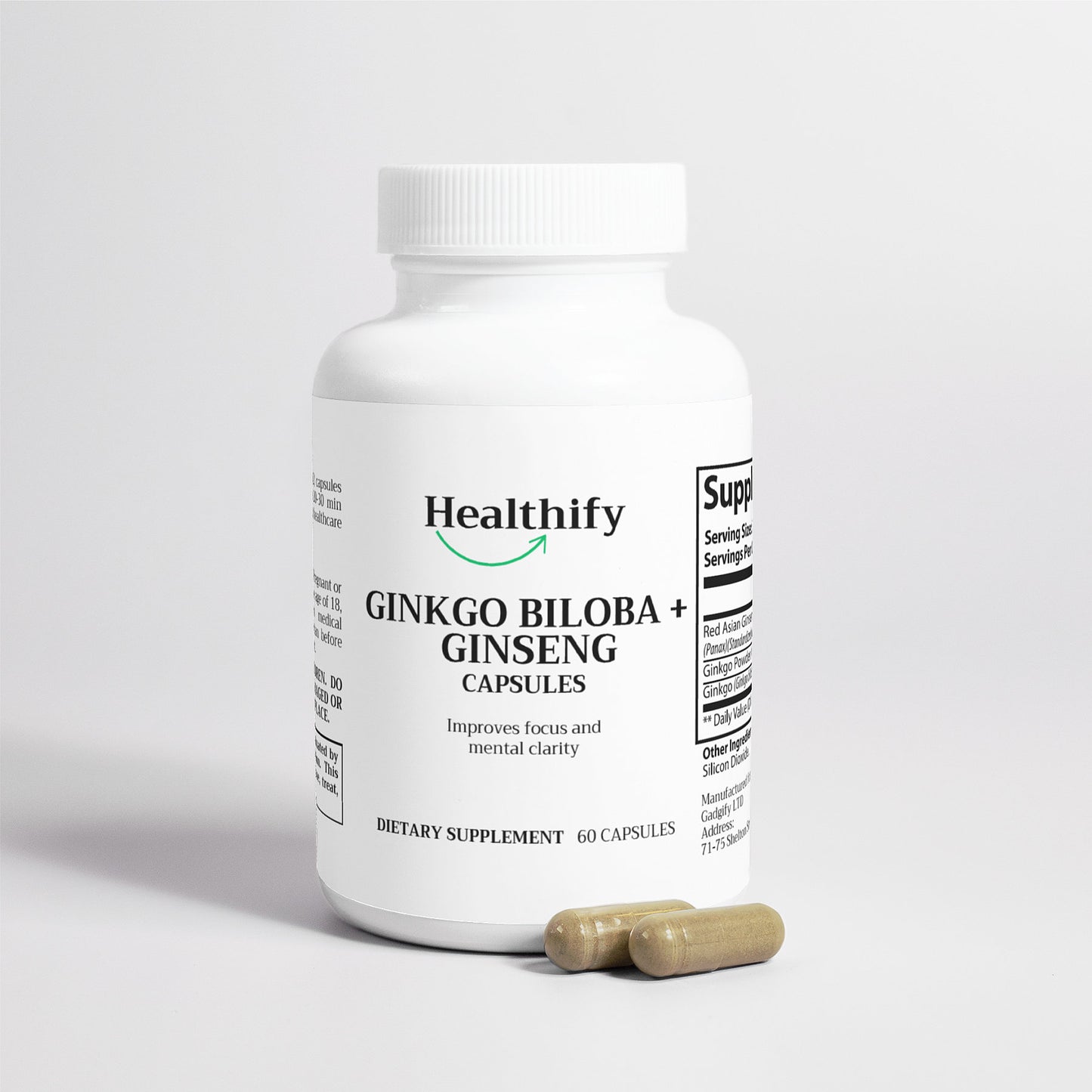 Ginkgo Biloba + Ginseng