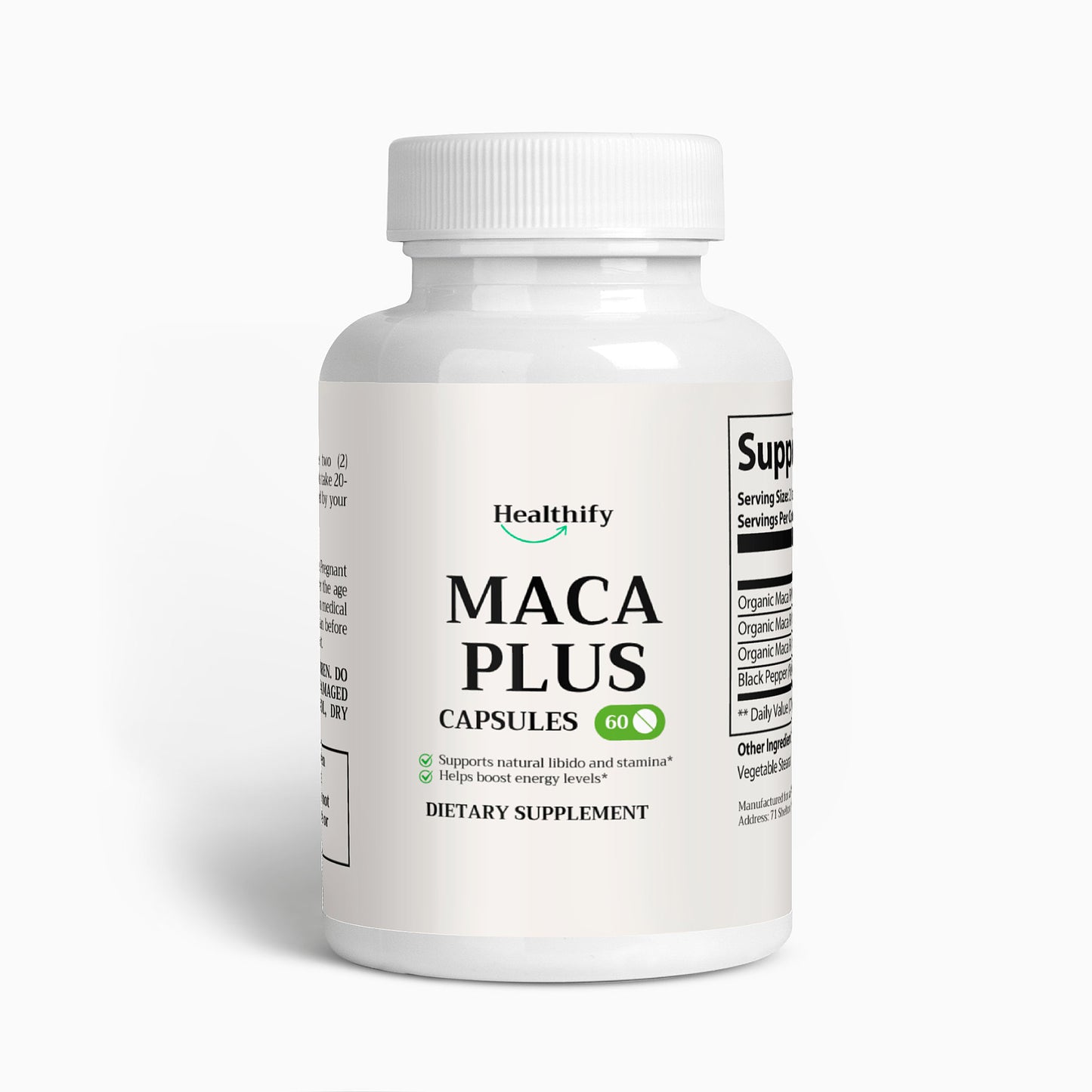 Healthify® Maca Plus 60 Capsules