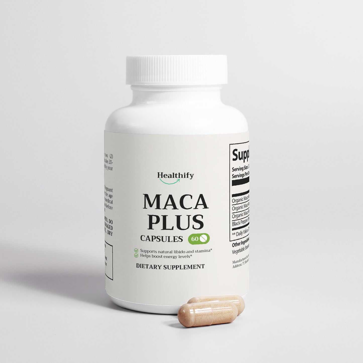 Healthify® Maca Plus 60 Capsules