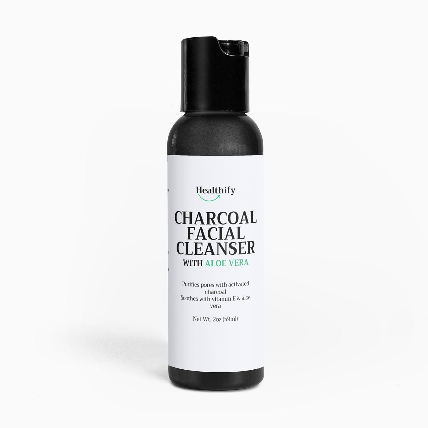 Healthify® Charcoal Facial Cleanser