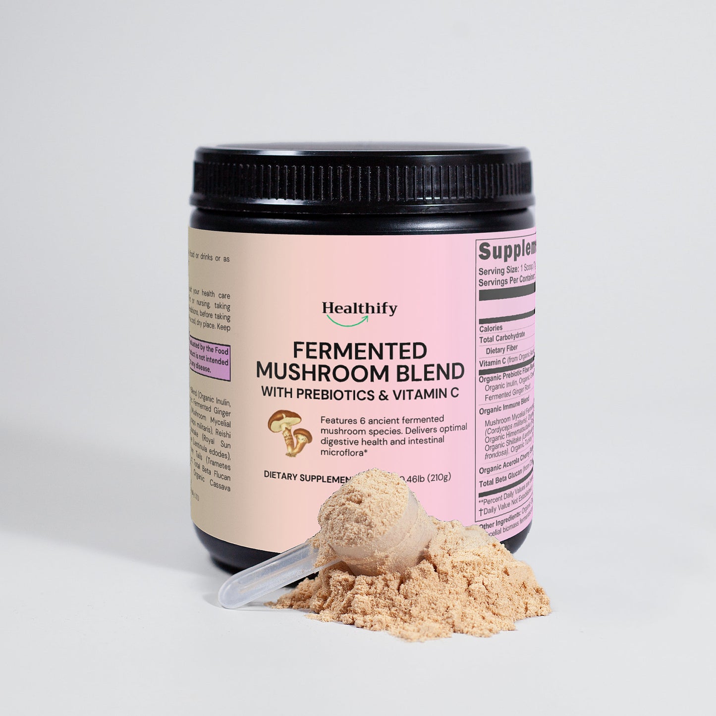 Healthify® Fermented Mushroom Blend