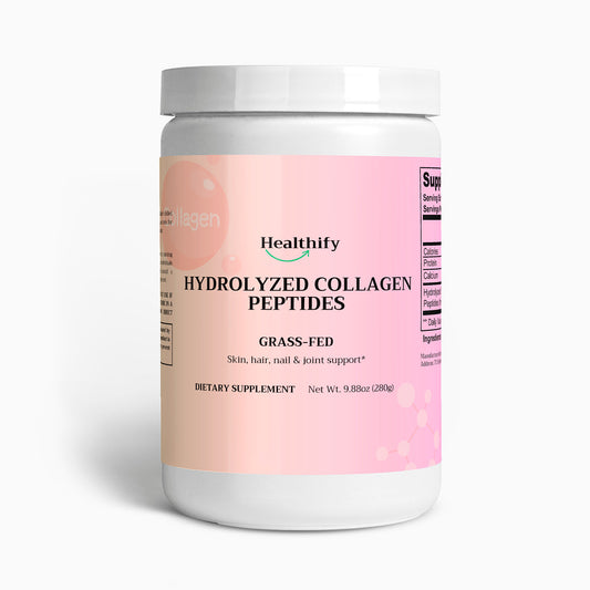 Healthify® Grass-Fed Hydrolyzed Collagen Peptides Powder 🌿